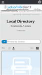 Mobile Screenshot of directory.jacksonvilledirect.info